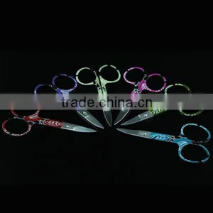 Hot Sell Multi Color Cuticle Trimming Scissor With Camoucoatin thumbnail-1