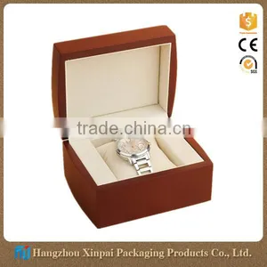 Matte Lacquered Wooden Wrist Watch Box Packaging thumbnail-1