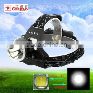 Goread GD11 Rechargeable 18650 High Bright Xml-T6 Led Head Lamp thumbnail-1