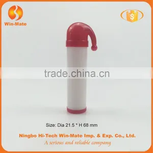 Red-and-white Santa Claus Cap Lip Balm Container thumbnail-3
