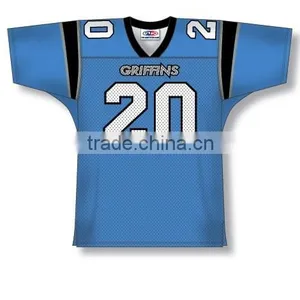 Polyester Spandex Custom Sublimated Griffins American Football Jersey/Shirt thumbnail-1