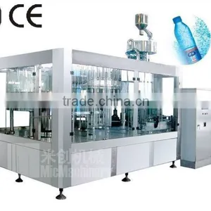 MIC-12-12-5 Three in One Mineral Water Making Machine 3000-4000 Bottle/hr With CE thumbnail-1