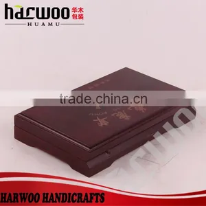 Black Lacquer Finish Luxury Wooden Box With Lock thumbnail-6
