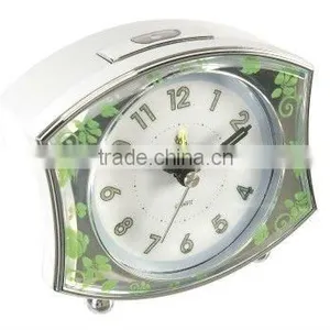 Analog Snooze Sweep Alarm Desk Smart Light Clock thumbnail-1