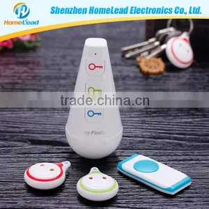 A Drag Three Key Finder Anti-Lost Cell Phone Search to Find Things Device Wireless Device to Find Things, White thumbnail-1