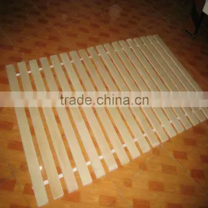Modern Wooden Slats Cheap Bed Frame Part thumbnail-5