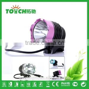 Super Bright Motobike Bicycle Front Light HeadLight CRE E XM-L T6 LED Use 18650 Battery Waterproof for Riding Light HeadLamp thumbnail-4