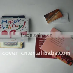 Newest Promotion Gifts MP3/USB Greeting Cards thumbnail-1