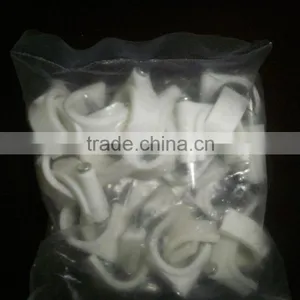Supply Nail Wire Clips/ Round Plastic Cable Clips/nail Cable Clamps 12mm thumbnail-6