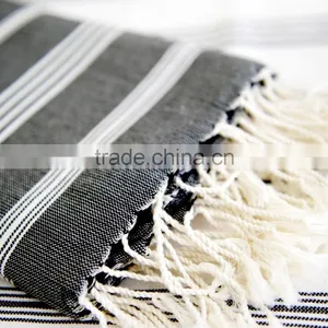 Striped Style 100% Cotton Mateiral Towel 120gsm 70*150cm Hammam Towel thumbnail-3