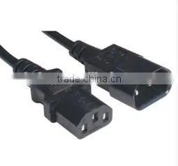 Computer Mornitor Power Cable With PVC Materials thumbnail-1