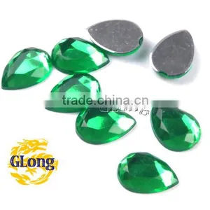 10*14mm Water Drop 3D Shape Acrylic Flat Back Mix Color Rhinestone Crystal For Stylish Bag Garment Shoes #GY015-14P(Mix-s) thumbnail-3