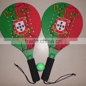Promotion Wooden Beach Tennis Rackets With Holes, Wooden Beach Rackets thumbnail-1