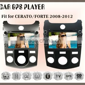 Fit FOR KIA CERATO/FORTE 2008-2012 MANUAL CAR DVD BLUETOOTH TV GPS IPOD 3G WIFI PLAYER thumbnail-1