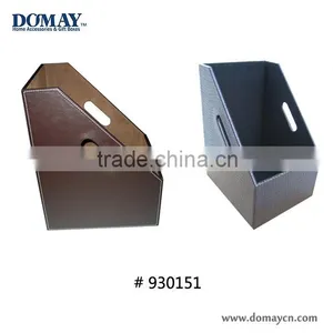 Large Size Filing Holder, Leatherette Document Holder With Handle thumbnail-1