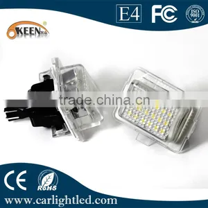 DC12V-30V ABS Materials Led License Plate Light Bolts Led License Plate Lamp Truck for B Enz thumbnail-3