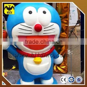HLT DINO Customized Fiberglass Doraemon Statue thumbnail-1