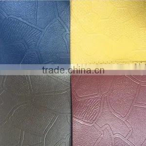 Embossed New Pattern Design PVC Leather Fabric for Car thumbnail-1