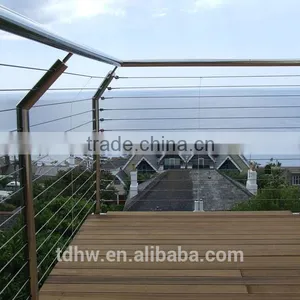 Stainless Steel Wire Raiing Cable Balustrade Tension Wire Rails Quality Choice thumbnail-3