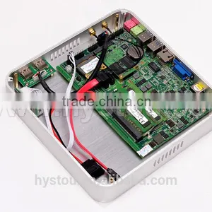 New Product Fanless Ubuntu Mini pc Windows i5 6200u Barebone Industrial Mini ITX Intel NUC thumbnail-4
