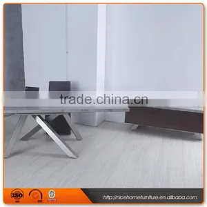 Top Sell 1.8m-2.4m Mdf Extendable Dining Table thumbnail-2