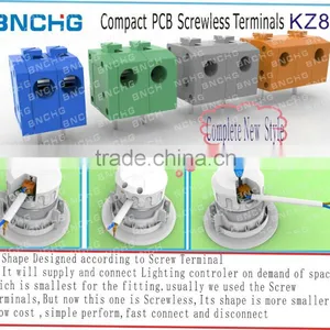 2015 Brand New Compact PCB Screwless Terminals Patented Terminals thumbnail-3