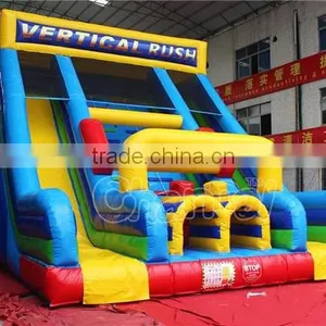 Giant Vertical Rush Inflatable Slide/Inflatable Dry Slide thumbnail-1