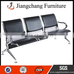 Three Seater Steel Waiting Chair Sale JC-DH02 thumbnail-1