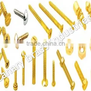 Brass Fasteners Nut Bolt Washer thumbnail-1