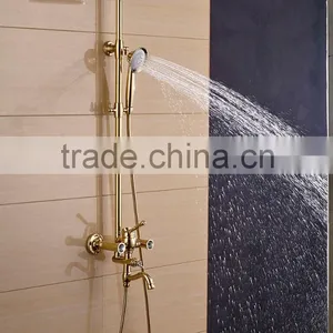 Luxury Gold Bath Shower Set thumbnail-1