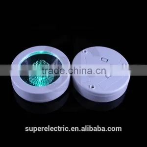 Brand New Plastic Glowing Light up Flashing LED Light Drink Coasters With Pressure Sensor thumbnail-2