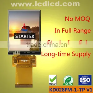2.8 Inch Lcd Display With Touch Panel Screen IPS TFT Featured High Contrast and Full Viewing Angle MCU Interface thumbnail-1