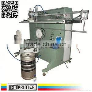 TM-1500E 400mm Large Pneumatic Flat Cylinder Bucket Screen Printing Machine thumbnail-1