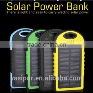 Valued Waterproof Dirtproof 5000 MAh Stockproof Solar Power Bank Quality Choice Supplier's Choice thumbnail-1