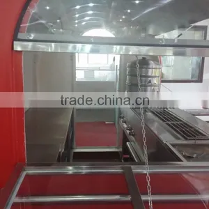 Fashionable Food Vending Cart for Sale Directly From Guangzhou Manufacturer thumbnail-2