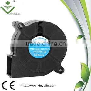 XJ5015H 50*50mm12v Low Noise Air Conditioner Blower Fan thumbnail-1