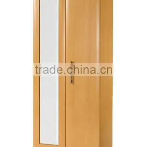 2 Door kd Melamine Mirror Wardrobe thumbnail-1
