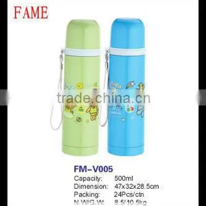 500ml Fashionable Stainless Steel Vacuum Mugs thumbnail-1