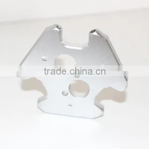 High Quality M3 Delta Kossel Double Nozzle Fisheye Effector Double Hole Bore Hammock 3MM All-Metal Aluminum Alloy thumbnail-2