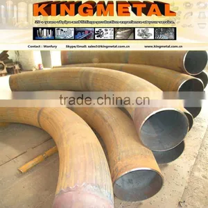 Supply ANSI B 16.9 , 16" Carbon Steel Bend 5D Pipe/pipe Fitting 180 Return Bend thumbnail-1