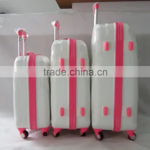 Beautiful Eliment Shinny ABS+PC Fashion Trolley Luggage thumbnail-5