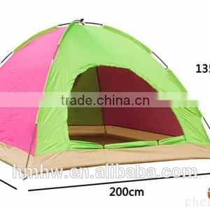 4 Person Single Layer Wind Resistant Camping Tent thumbnail-3