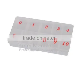 Empty Plastic Nail Tips Box / Nail Tips Storage thumbnail-1