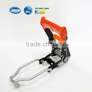 2" Ratchet Lashing/Ratchet Tensioner/Ratchet Buckle With Conjoined Hook thumbnail-2