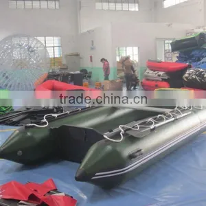 2016 Hot Sale New Product Kinder Joy Aluminum Bottom Inflatable Drift Boat Water Float thumbnail-3