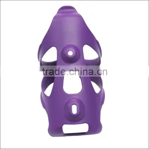 New XINSHUN Burn Bicycle Bottle Holder Nylon +Carbon Fiber Cages Water Cup Support CH2242 thumbnail-3
