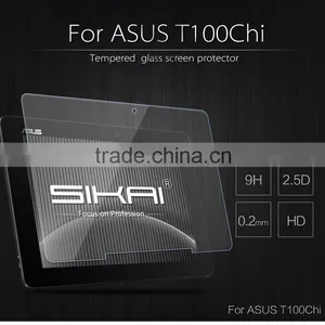 Factory Price High Quality Ultra Thin Anti Bubble HD Water Proof Tempered Glass Tablet Screen Guard For ASUS T100 Chi Glass Film thumbnail-2