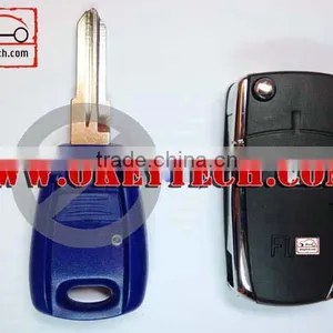 OkeyTech Fiat 1 Button Flip Key Shell for Key Cover Fiat Key Shell for Fiat thumbnail-1