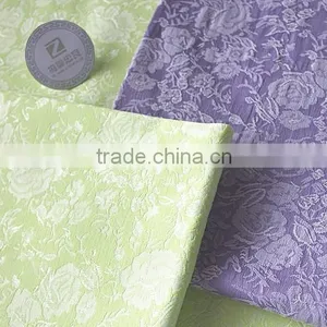 Jacquard Elastic Fabric for Girls' Dress Jacquard Lace Fabric thumbnail-1