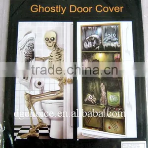 Colored Customized Halloween Decor Home Door Cover thumbnail-3
